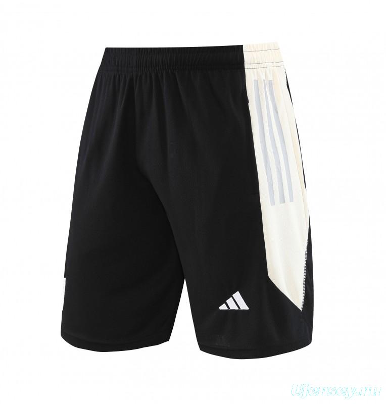 23 24 Juventus Black White Short Sleeve+Shorts