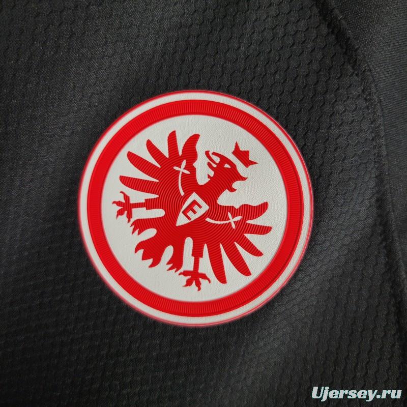 23/24 Eintracht Frankfurt Away Black Jersey