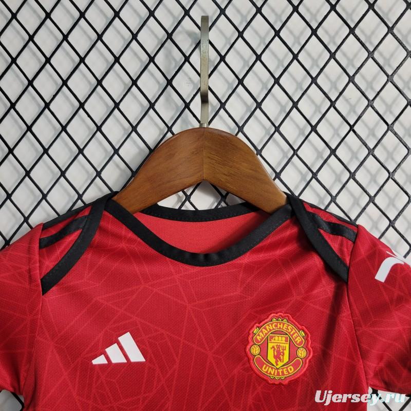 23-24 Baby Manchester United Home Jersey