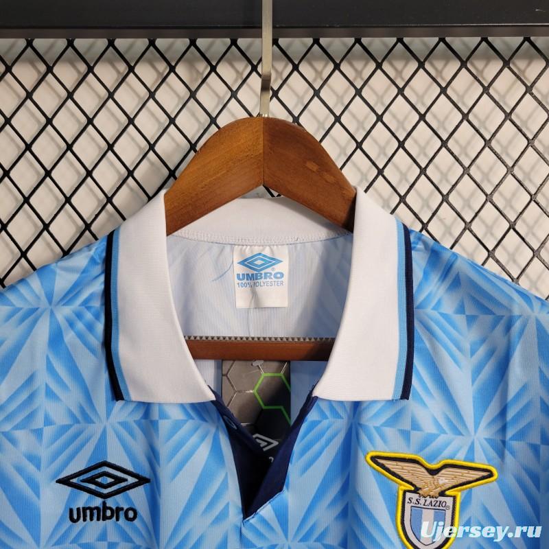 Retro 1991 Lazio Home Jersey