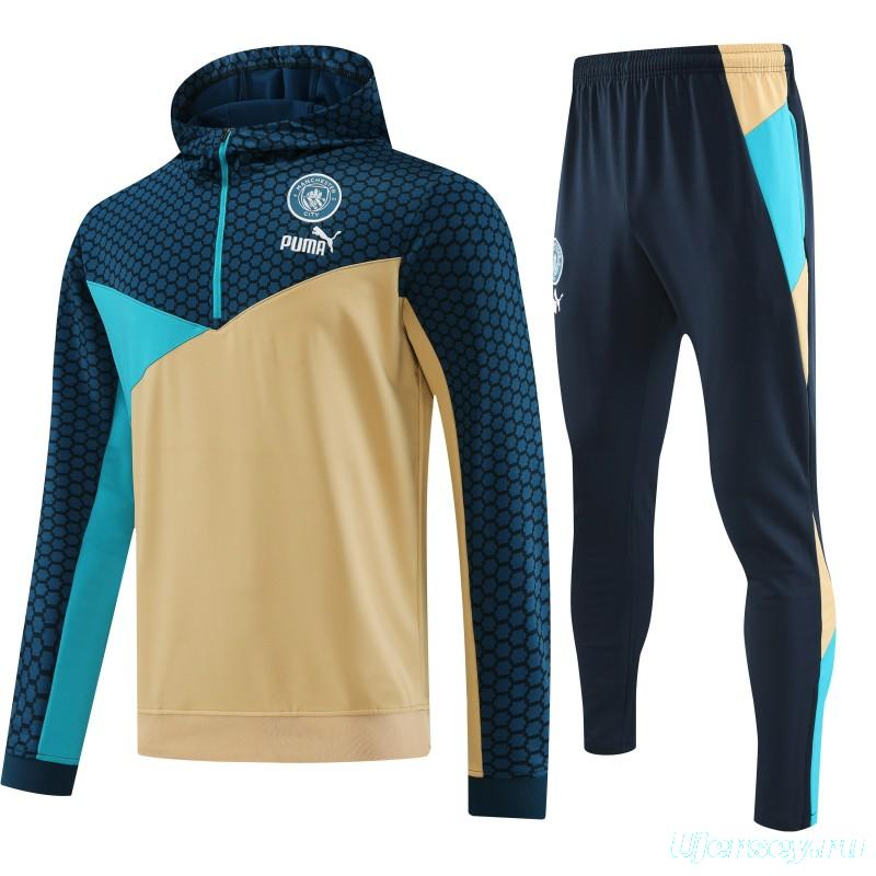 23/24 Puma Mixed Color Half Zipper Jacket+Pants