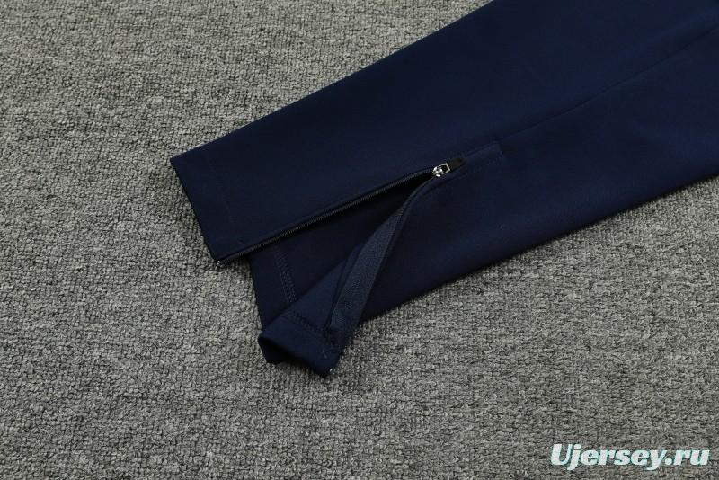 23/24 Nike Blue Full Zipper Jacket+ Pants