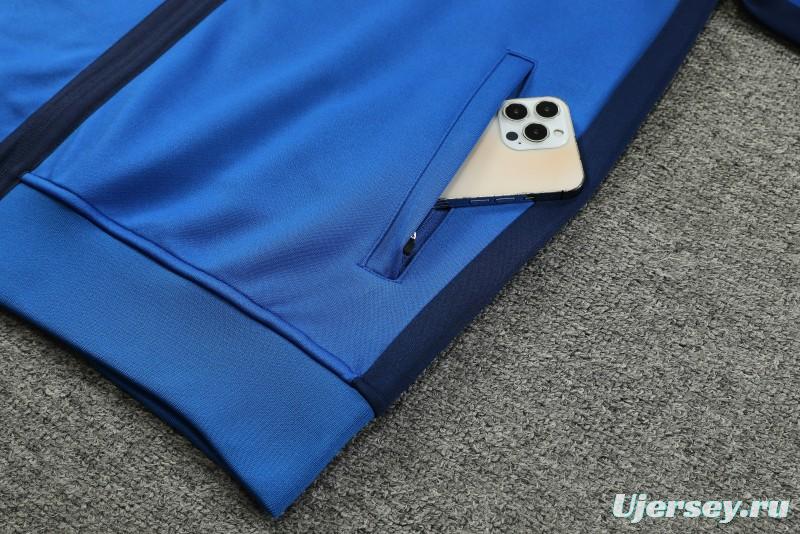 23/24 Nike Blue Full Zipper Jacket+ Pants