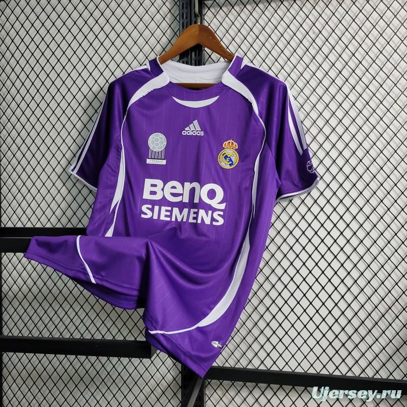 Retro 06/07 Real Madrid Third Purple Jersey