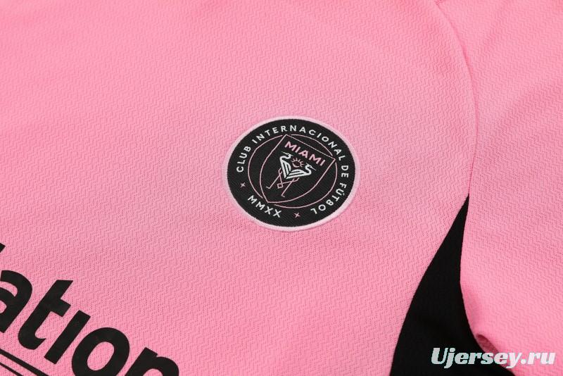 23/24 Inter Miami Pink Short Sleeve Jersey+Shorts