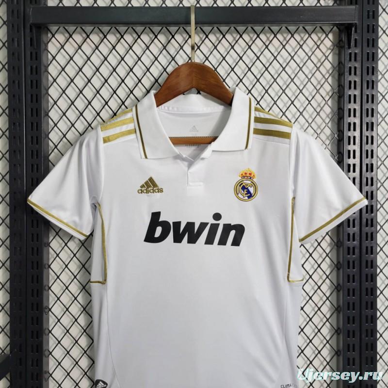 Retro 11-12 KIDS Real Madrid Home Jersey