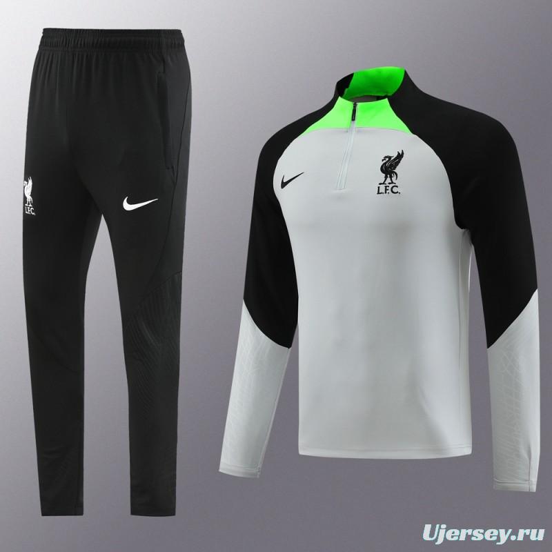 23/24 Liverpool Away Half Zipper Jacket+Pants