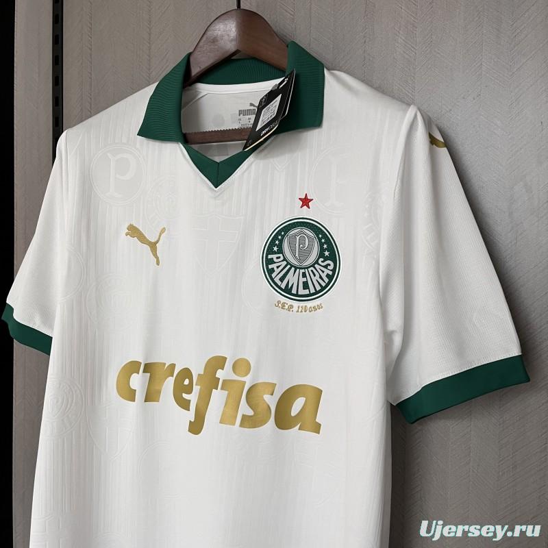 24/25 Palmeiras Away White Jersey