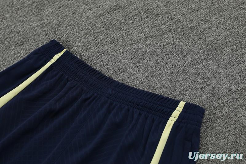 24/25 Club America Blue/Yellow Short Sleeve Jeresy+Shorts