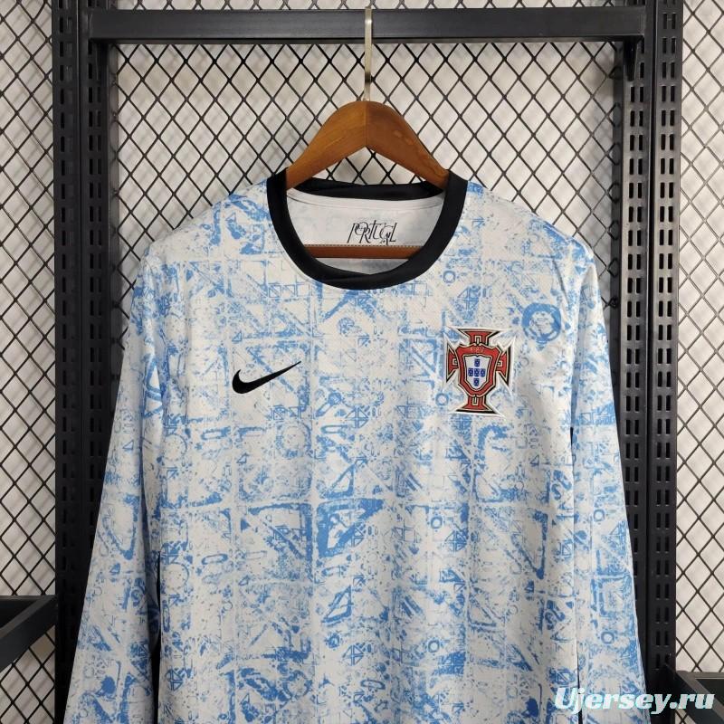 2024 Portugal Away Long Sleeve Jersey