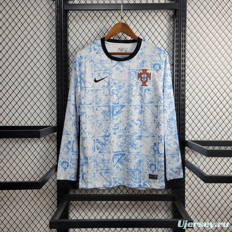 2024 Portugal Away Long Sleeve Jersey