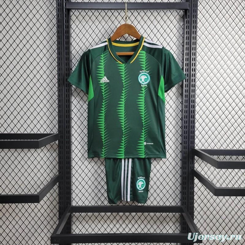2024 Kids Saudi Arabia Home Jersey