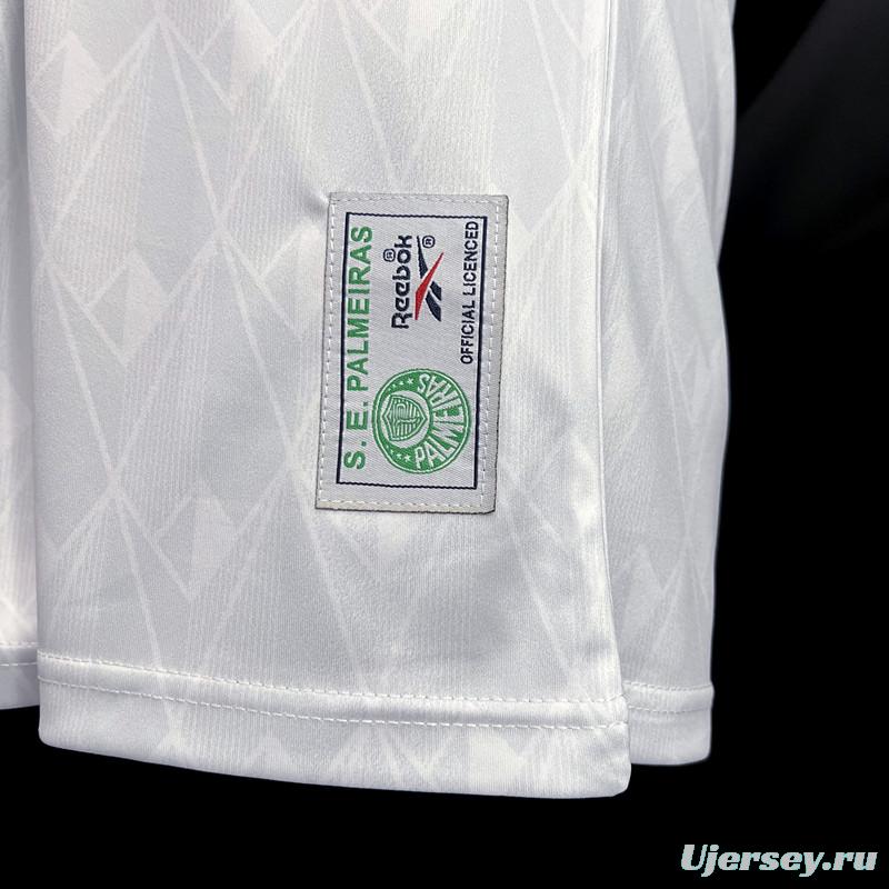 Retro 1986 Palmeiras Third White Jersey