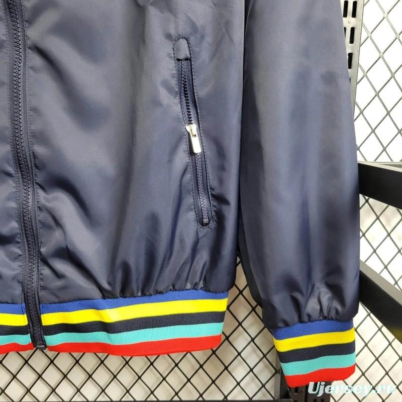 24/25 Corinthians  Navy/Yellow Windbreaker