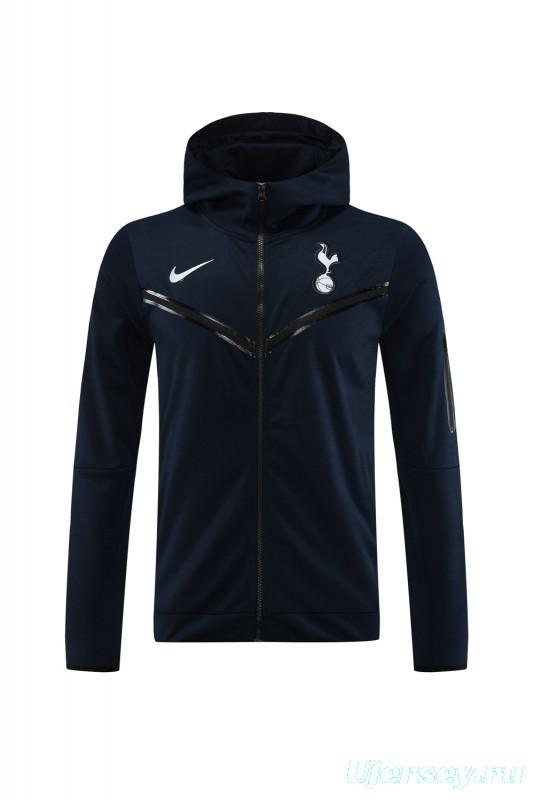 23/24 Tottenham Hotspur Full Zipper Hoodie Jacket+Pants