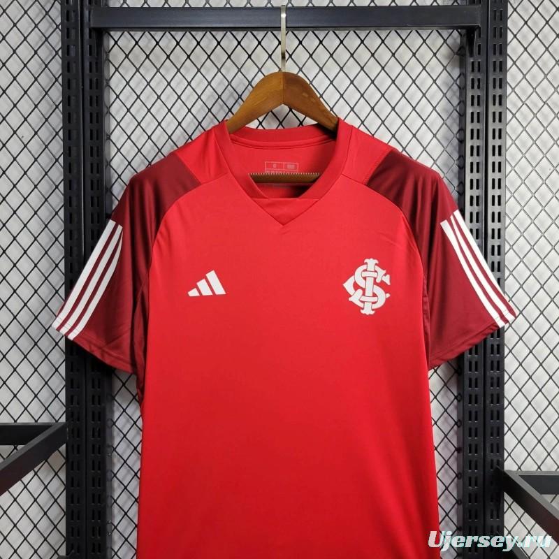 24/25 SC Internacional Training Red/Wine Jersey