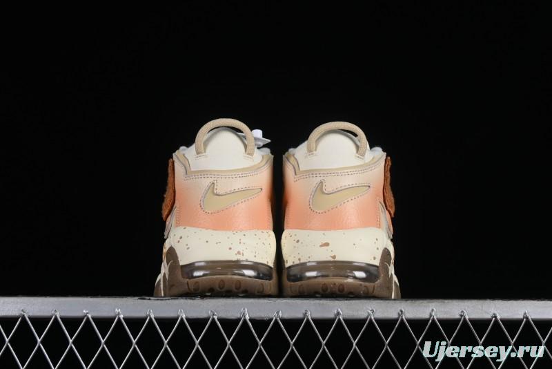 Nike Air More Uptempo 96 QS First Generation Series Classic Versatile Basketball Shoes