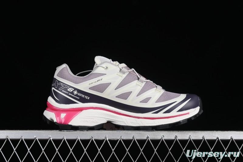 Salomon XT-6 GTX Outdoor Trail Running Shoes - 472066-22