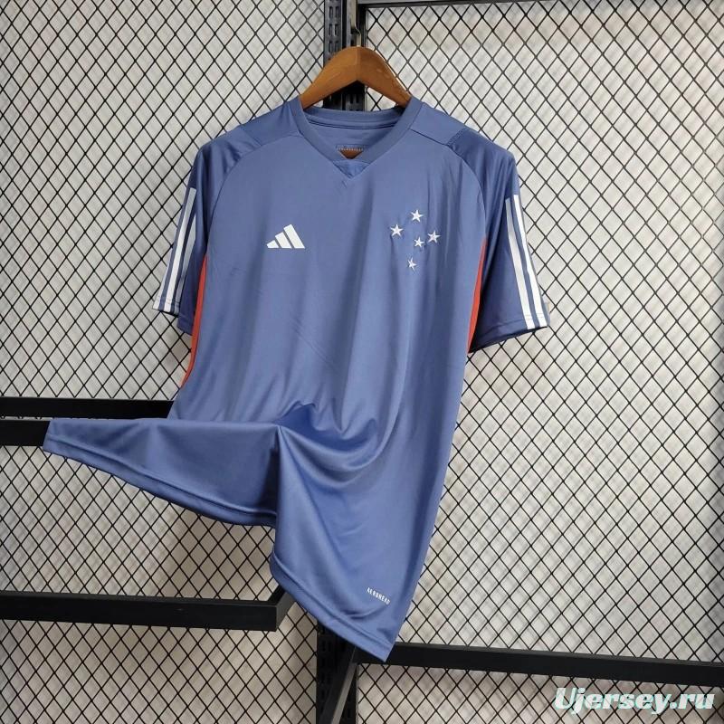 24/25 Cruzeiro Navy Training Jersey