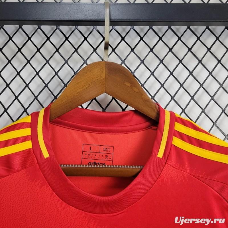 2024 Spain Home Jersey