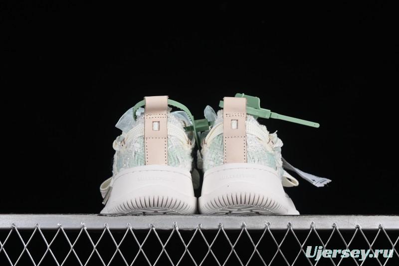 SMILEREPUBLIC Mint Manbo Light Blue Checkered Open Smile Platform Canvas Shoes - G.D4