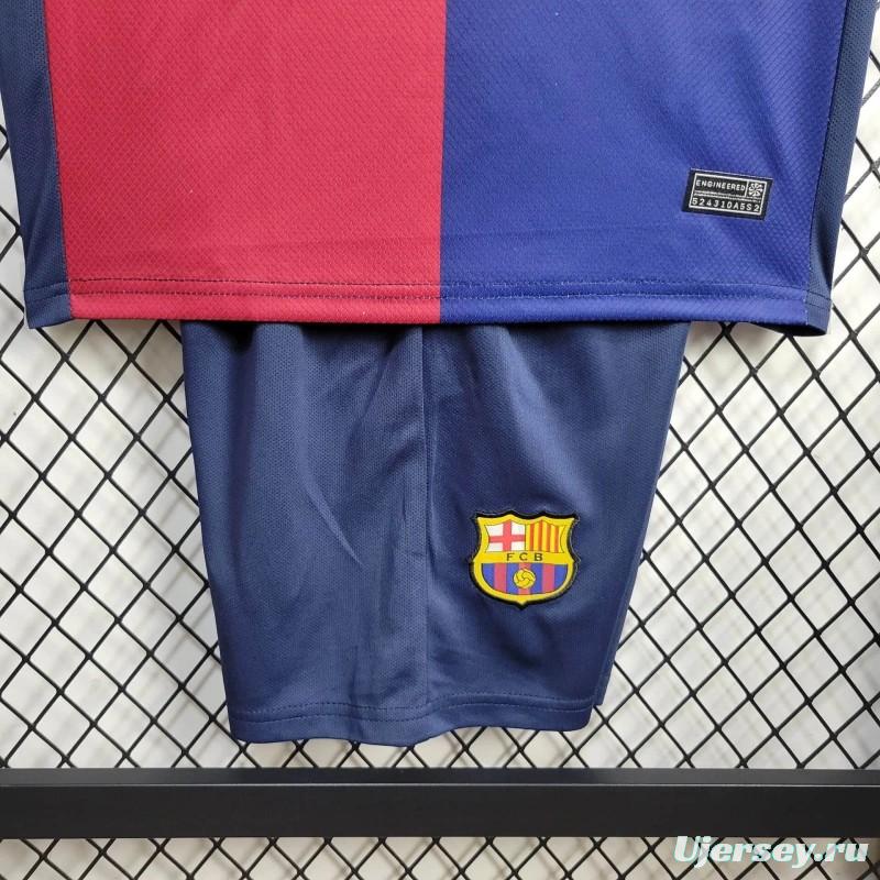 24/25 Kids Barcelona Home Jersey