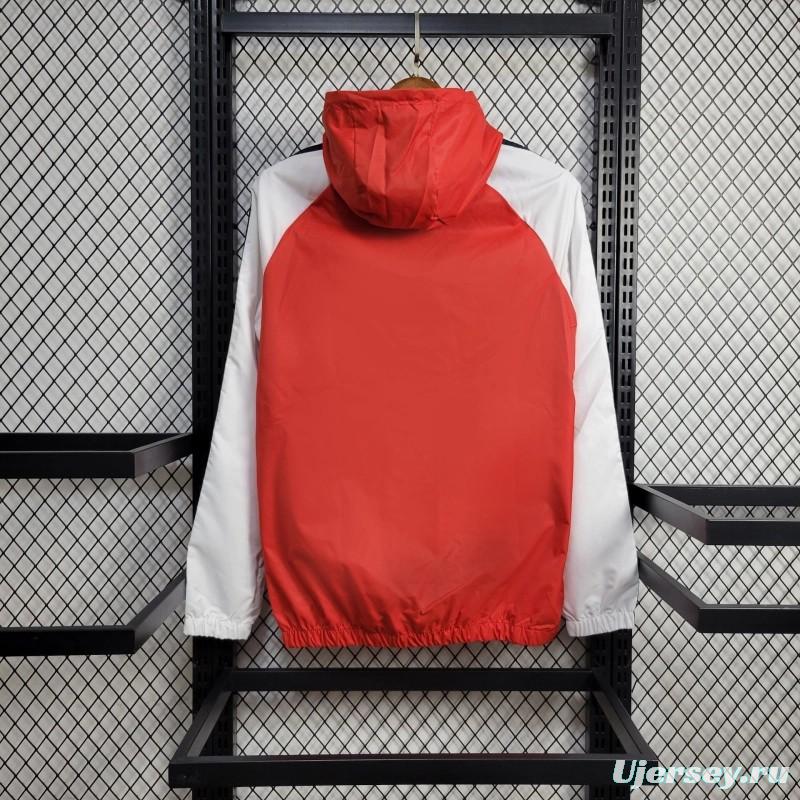 24/25 Sao Paulo Red Windbreaker