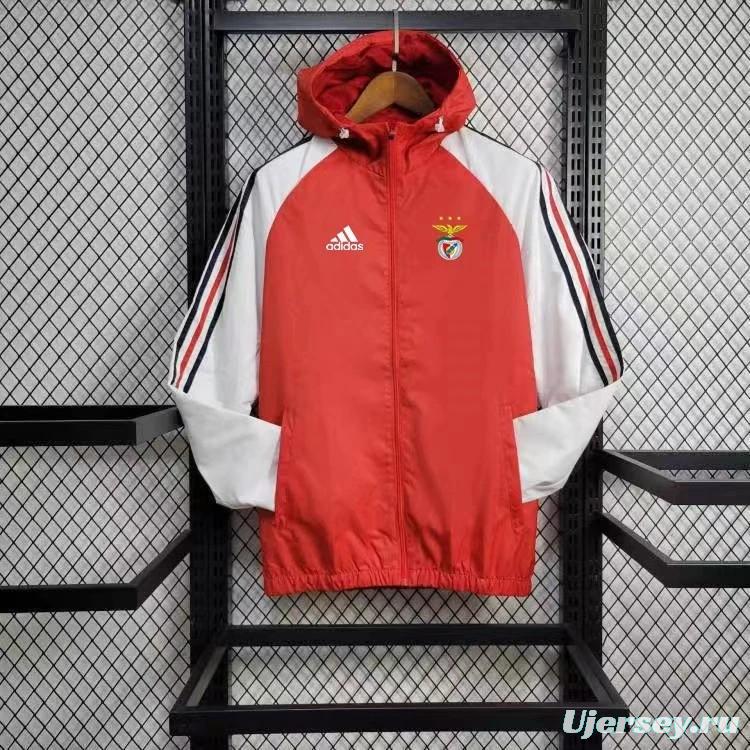 24/25 Benfica Red Windbreaker