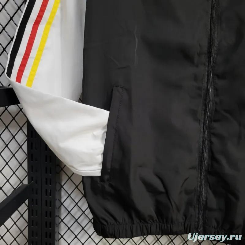 24/25 Belgium Black/White Windbreaker