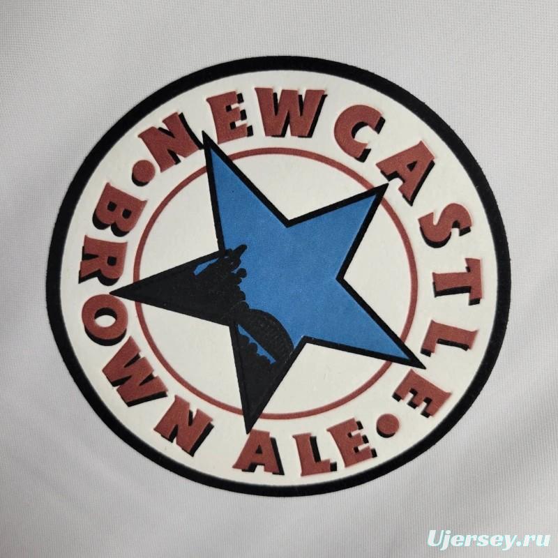 Retro 99/00 Newcastle United Away White Jersye