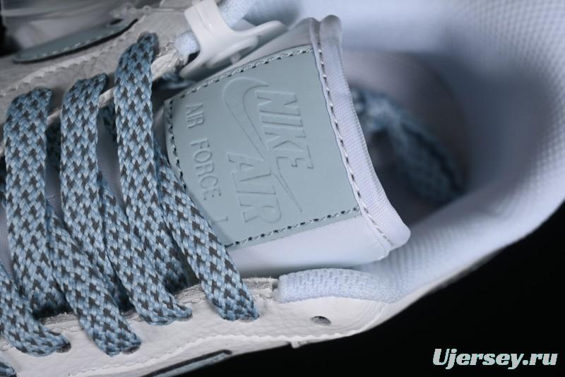 Nike Nocta x Nike Air Force 1 '07 Low "Certified Lover Boy" Ice Blue Classic Low-Top Casual Sneakers - LO1718-061