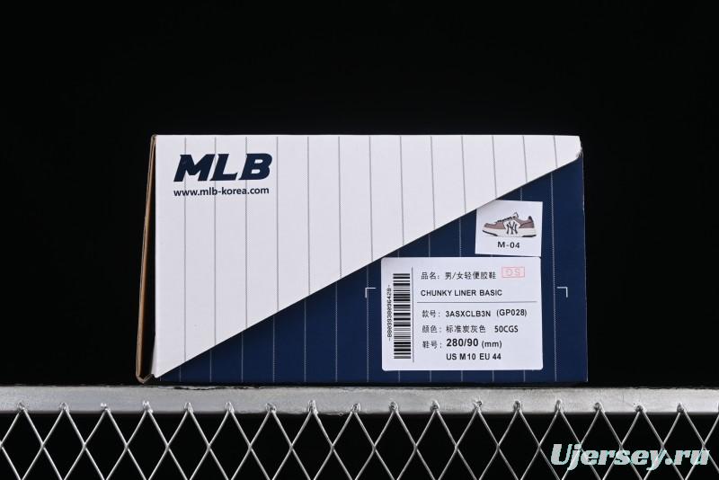 MLB Chunky Liner Basic New York Yankees Height Increasing Thick Sole Casual Sneakers - 3ASXCLB3N50CGS