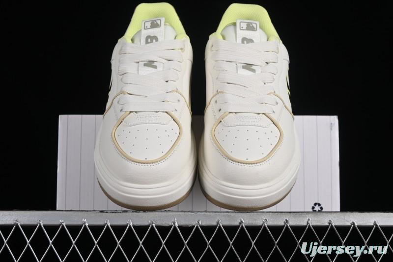 MLB Chunky Liner Basic New York Yankees Thick Sole Platform Sneakers with 6cm Height Increase - 3ASXCA12N50BGS