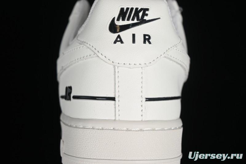 Nike Air Force 1 '07 Low Casual Sneakers with 3M Reflective Swoosh and Full-Length Air Cushion - CJ1379-602