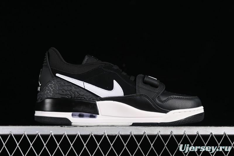 Nike Air Jordan Legacy AJ312 Low Top Sneakers with Velcro Strap Triple Fusion Design - CD7069-001