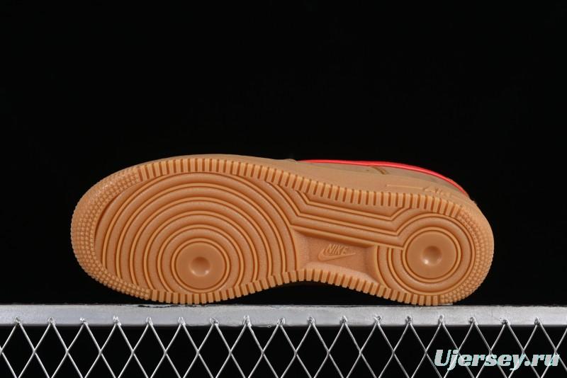 Nike Air Force 1 '07 Low Wheat Color Low-Top Sneakers - FZ7372-300