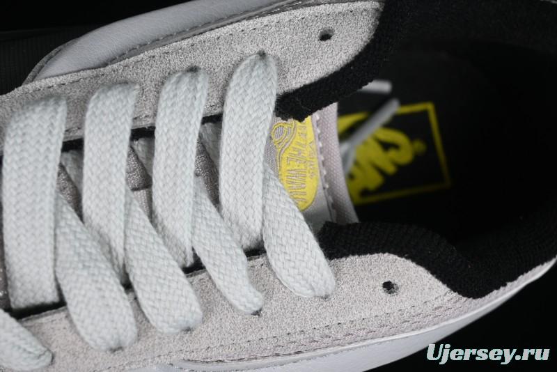 Vans OG Classic Slip-On Acid Wash Retro Grey Black Skate Shoes - VN0009QCGRY