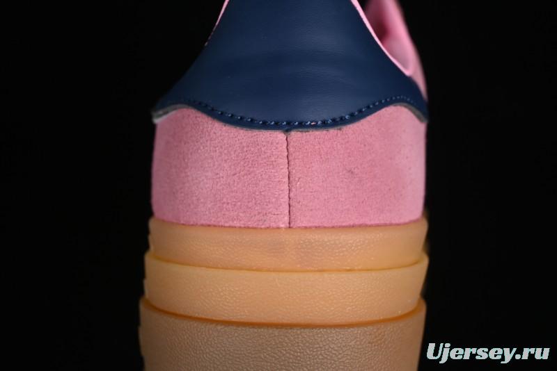 Adidas Originals Gazelle Bold H06122 Low-Top Sneakers with Thick Sole for Casual Wear, Slip-Resistant and Durable