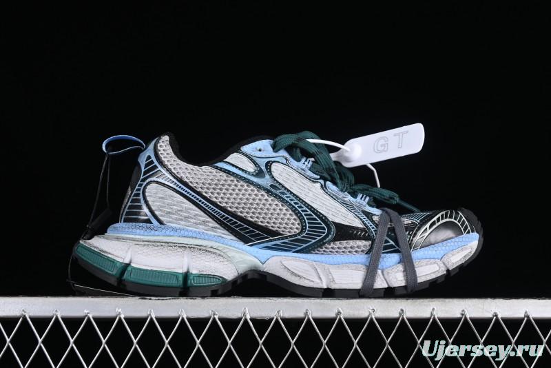 Balenciaga Phantom Sneaker 10th Generation Trend Running Shoes with Transparent Heel Strap - W3XL53124