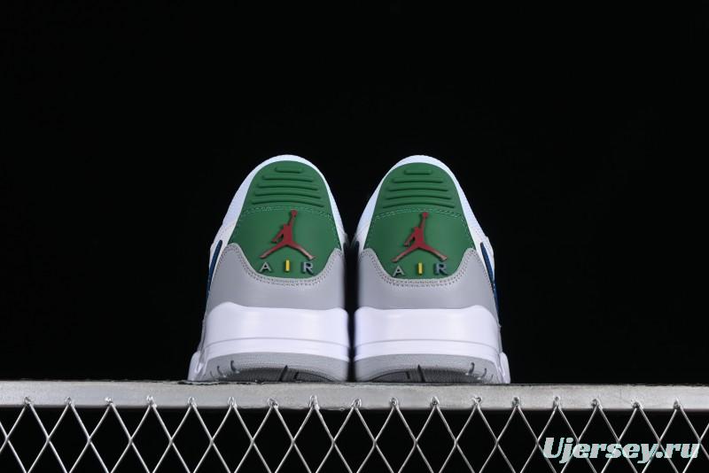 Nike Air Jordan Legacy AJ312 Low Strap Triple Fusion Sneakers - CD9054-140