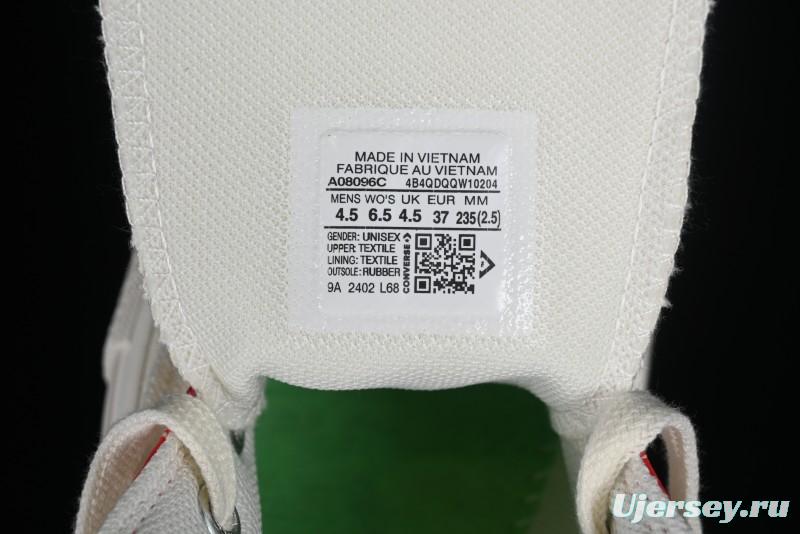 Converse Chuck 1970s Official Cherry Embroidery Platform Vulcanized Canvas Sneakers - A08096C