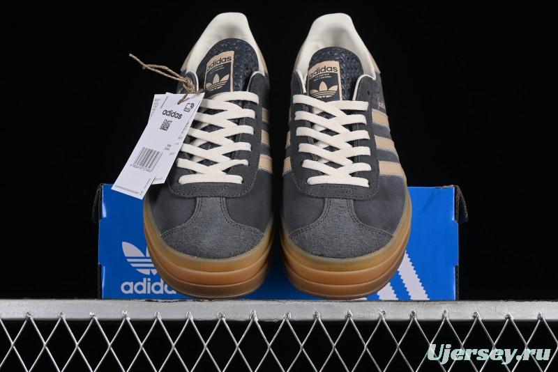 Adidas Originals Gazelle Bold IE0428 Low-Top Sneakers with Thick Sole for Casual Wear Anti-Slip and Durable - IE0428