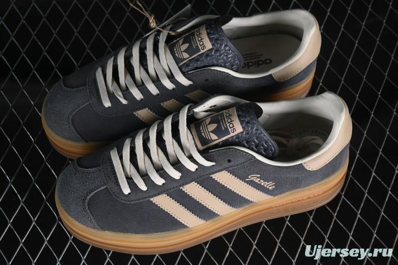 Adidas Originals Gazelle Bold IE0428 Low-Top Sneakers with Thick Sole for Casual Wear Anti-Slip and Durable - IE0428