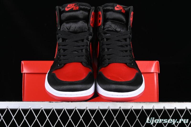 Air Jordan 1 High OG "Satin Bred" AJ1