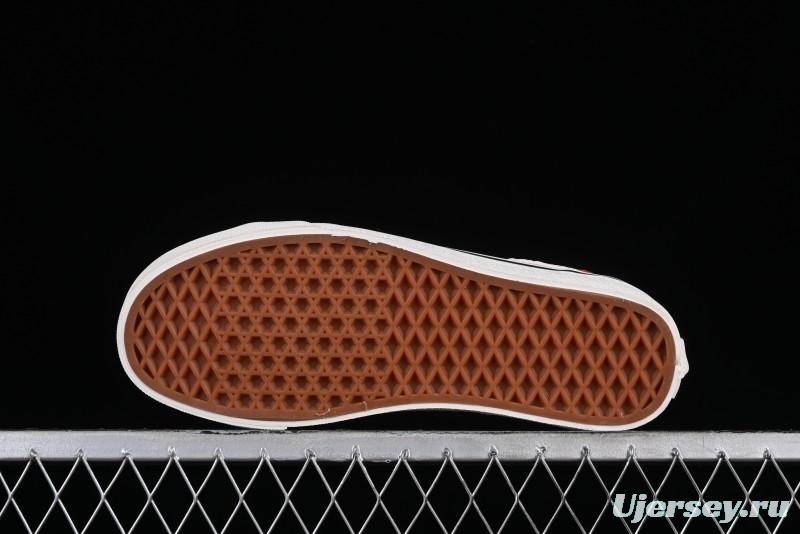 Vans Old Skool Reissue 136 High-End Pink Canvas Vulcanized Shoes with Detachable Lightweight Anti-Fatigue Insole - VN000MT6DWB