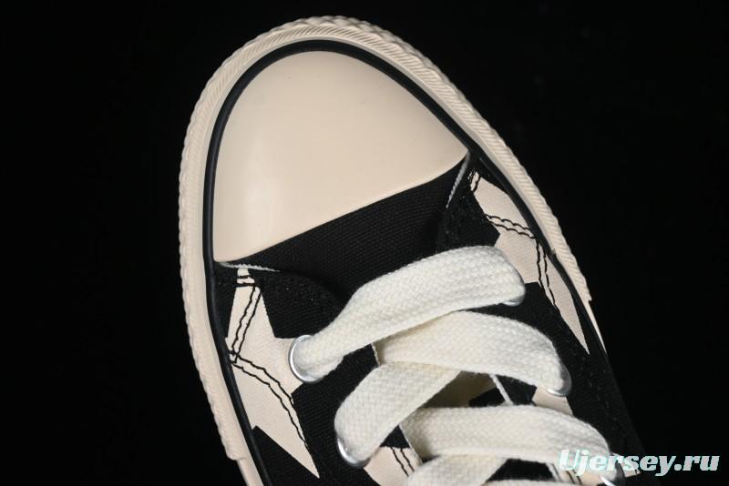 Converse All Star Lift High Top Platform Sneakers with Star Print - A09903C