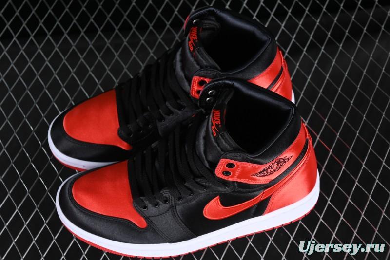 Air Jordan 1 High OG "Satin Bred" AJ1