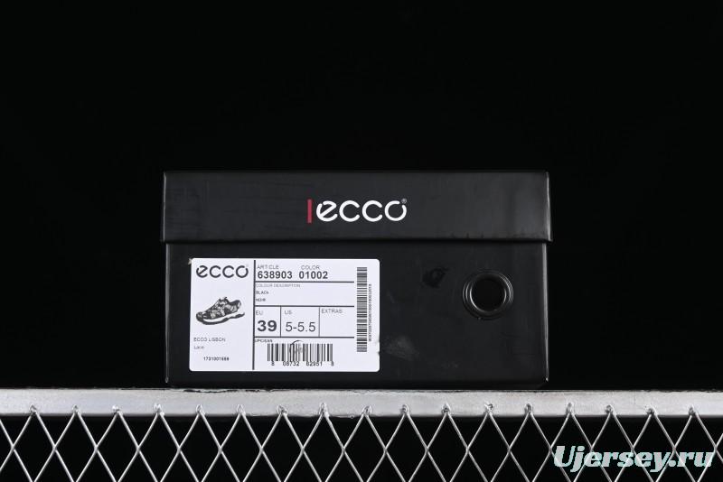 ECCO New Terrain Series Outdoor Closed-Toe Sandals Water Shoes with Breathable Design - 63890301002