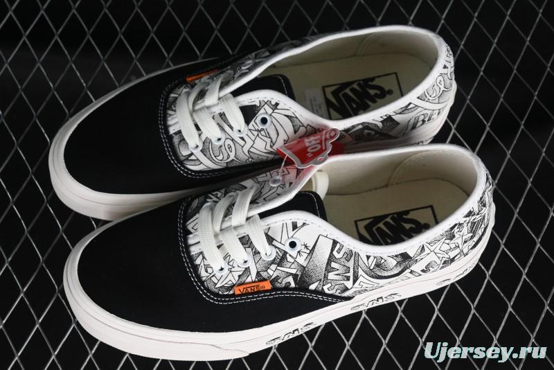 Vans Og Authentic Lx Low-Top Casual Skate Shoes - VN0A4BV9676