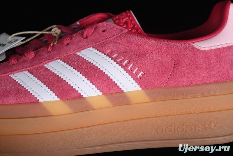 Adidas Originals Gazelle Bold Low-Top Sneakers with Anti-Slip Thick Sole - ID6997